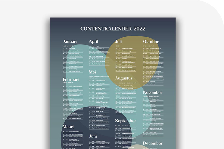 Contentkalender 2022