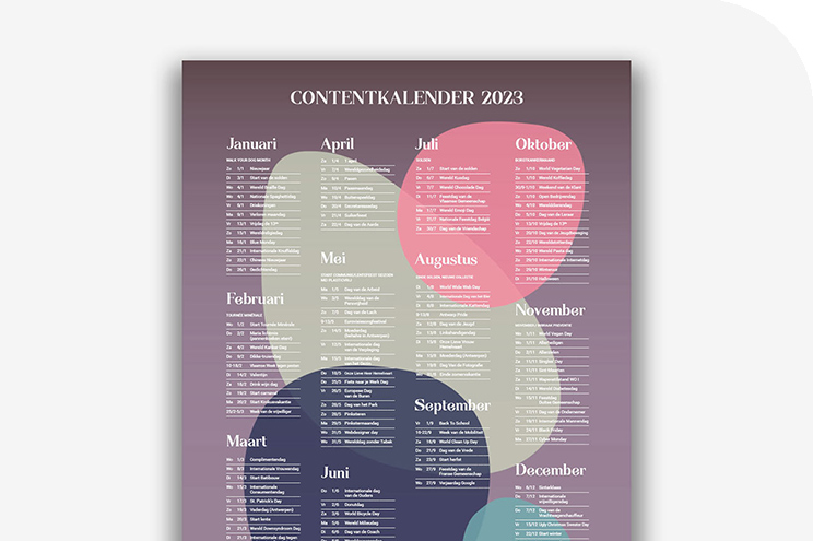 Contentkalender 2023
