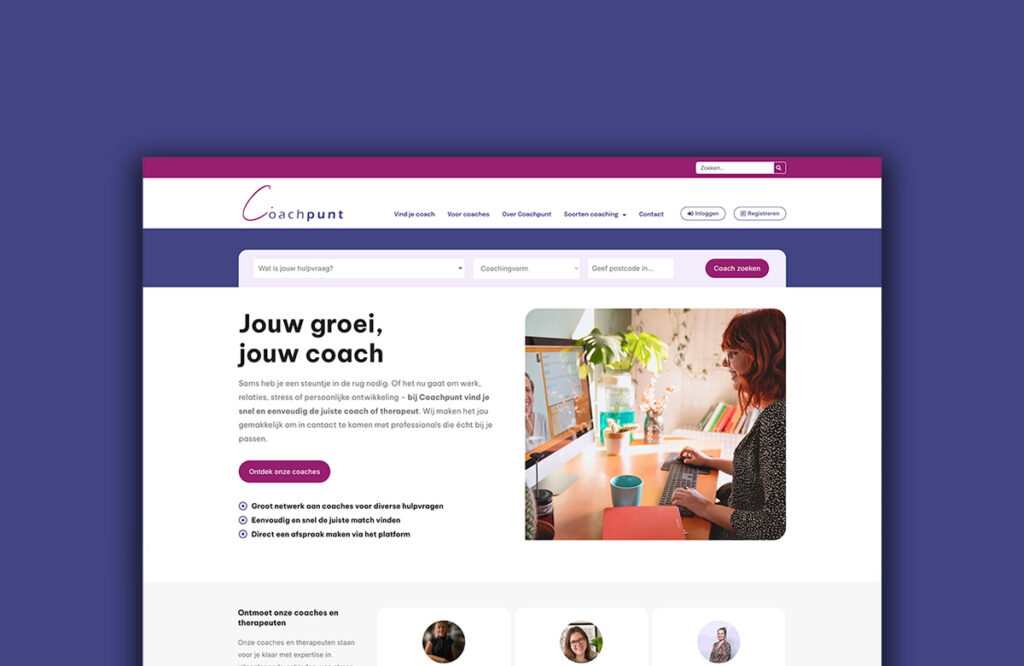 Visual Portfolio Coachpunt